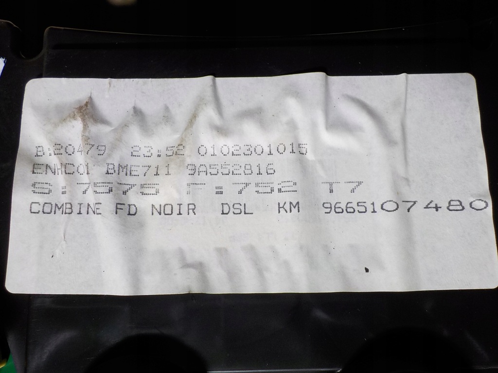 фото №5, Peugeot 308 счетчик приборная панель 610335