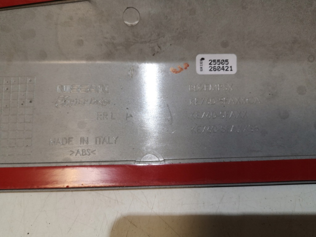 фото №5, Молдинг дверь левый задняя micra k14 v b02empsx