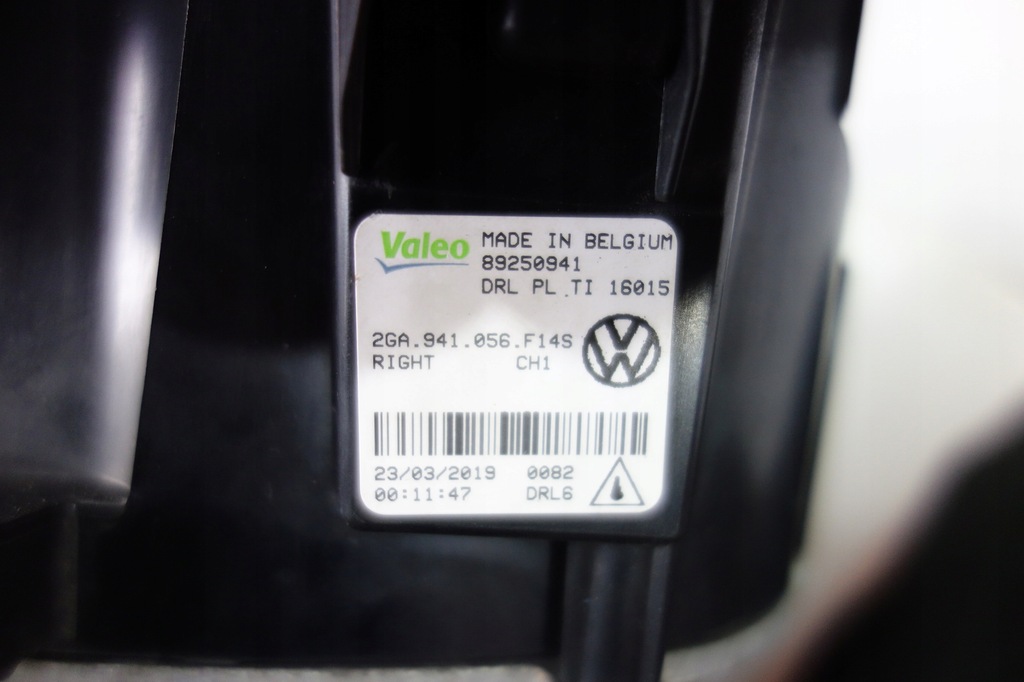 фото №3, Лампа перед права drl led vw t-roc 2ga941056f