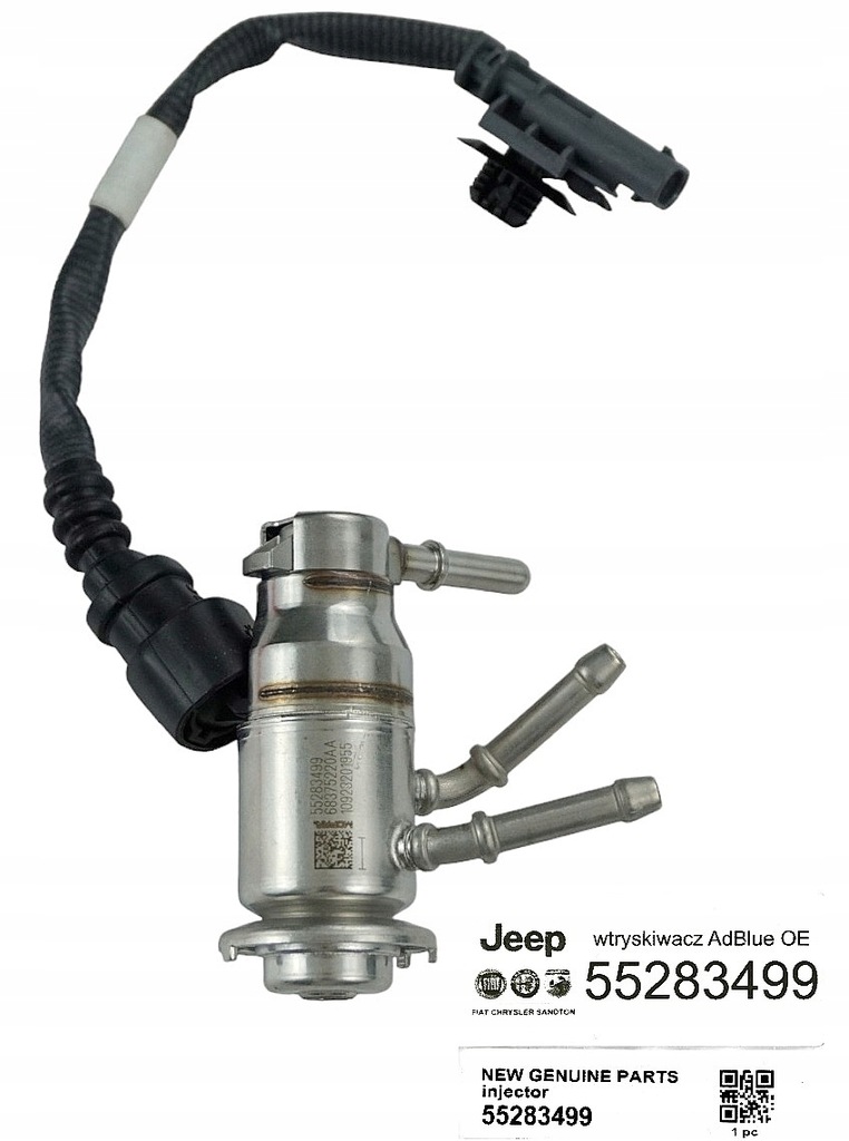 фото №1, Форсунка adblue 55283499 jeep compass renegade 1.6 2.0 crd оригинал оригинальный номер
