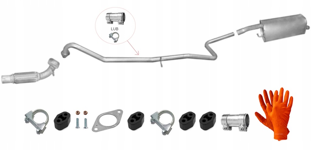фото №1, Ford fusion 1.4 tdci 50kw 2002-2012 система випускний