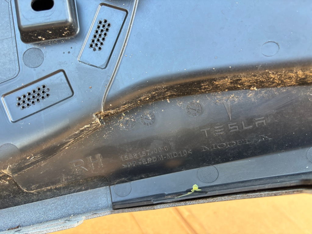 фото №14, Tesla model x plaid бампер перед передний