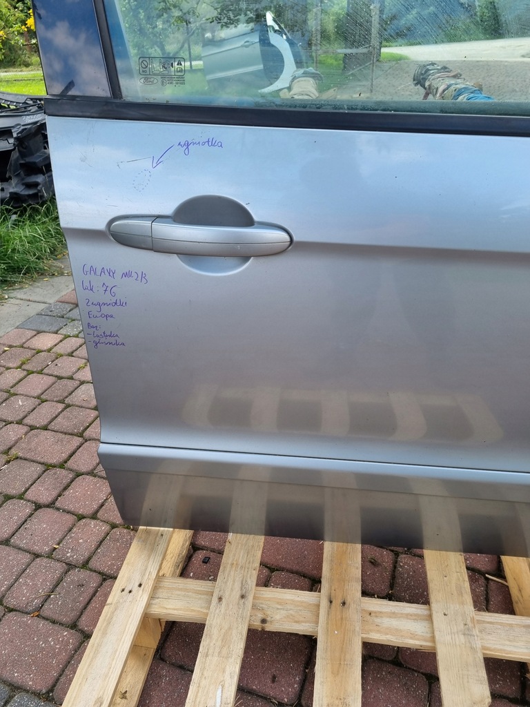 фото №12, Ford galaxy mk2/mk3 - двері правий перед лак 76