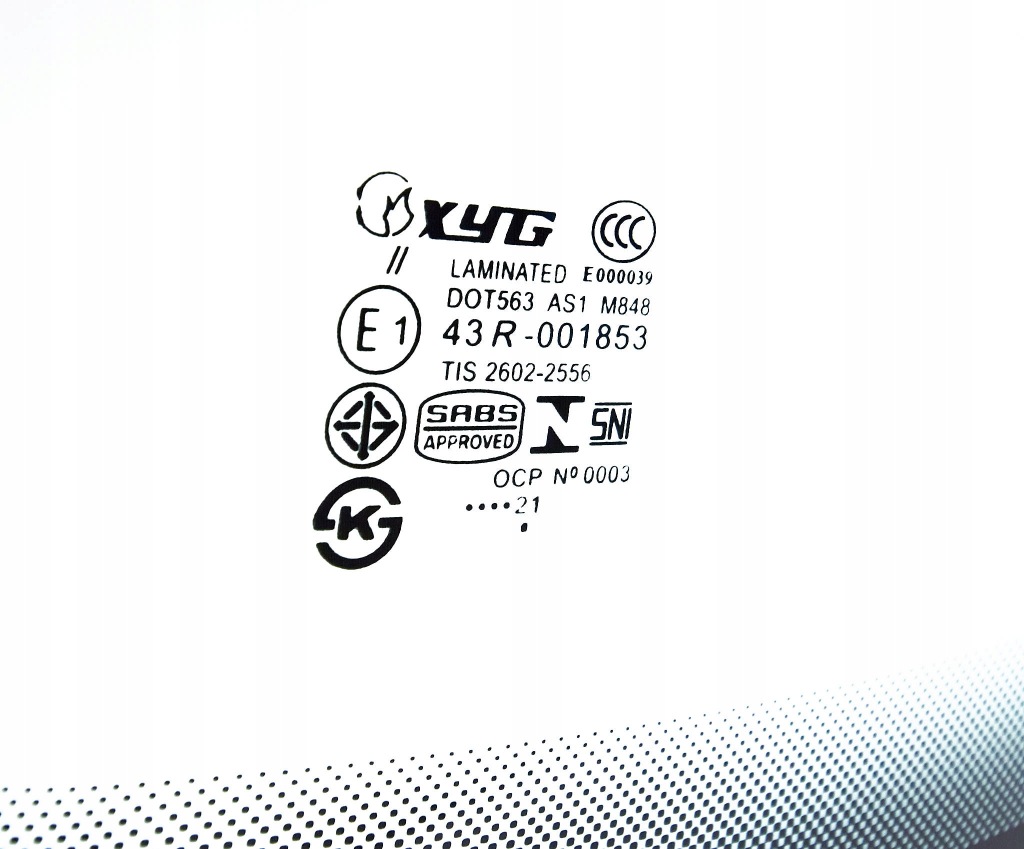 фото №13, Передняя стекло do vw passat b7 usa type 2011-2015 fw03419 зелёный