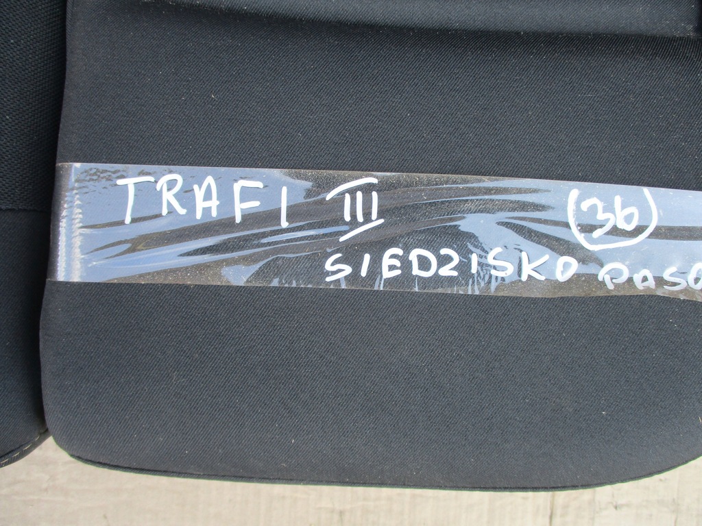 фото №4, Спинка сидіння пасажира renault trafic iii