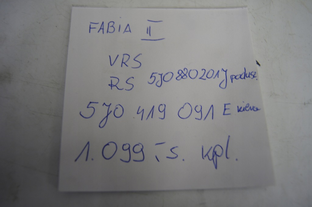 фото №16, Skoda fabia ii lift vrs rs воздуховод кожа мультифункция + подушка безопасности 5j0419091