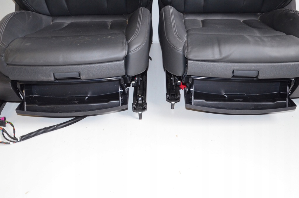 фото №11, Audi q5 8r комплект сидений czarna кожа