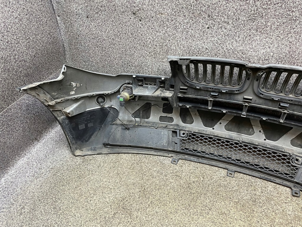 Бампер перед передний решётка радиатора pdc bmw x3 e83 354/7 354 titansilber серебристый с Разборки