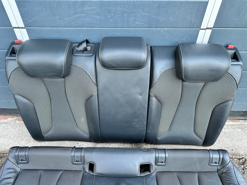 фото №11, Audi a3 8v sportback s-line сидіння шкіряний комплект сидінь напівшкіра