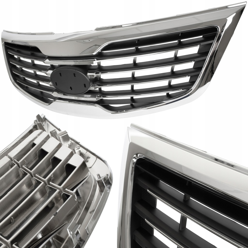 фото №1, Решётка радиатора радиатора решётка радиатора хром do kia sportage 3 iii sl 2010-2015 863524t010