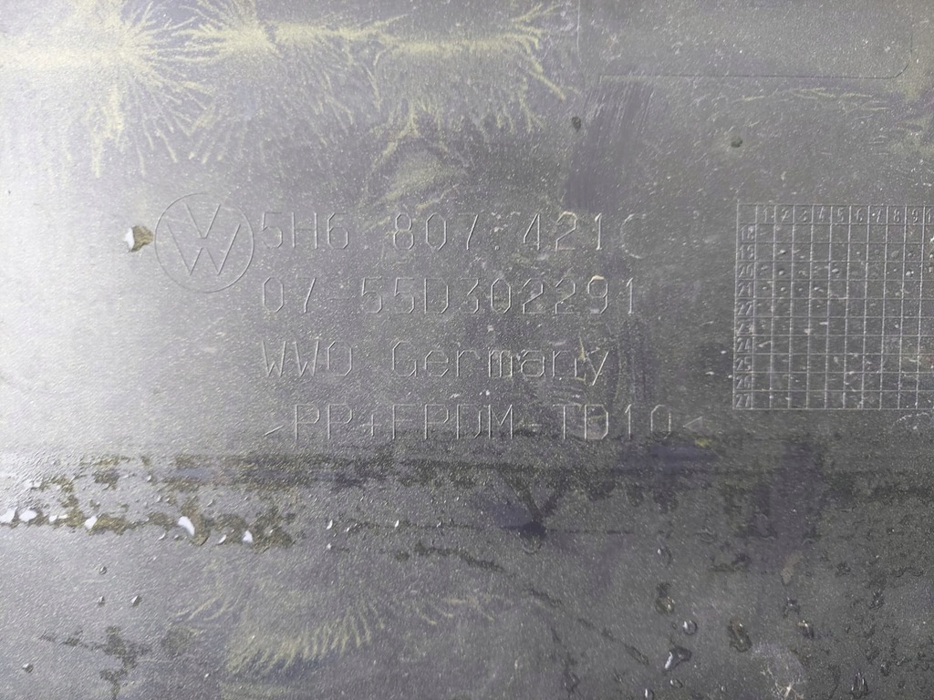 фото №6, Vw golf viii 5h6 бампер задняя hb 5h6807421 c