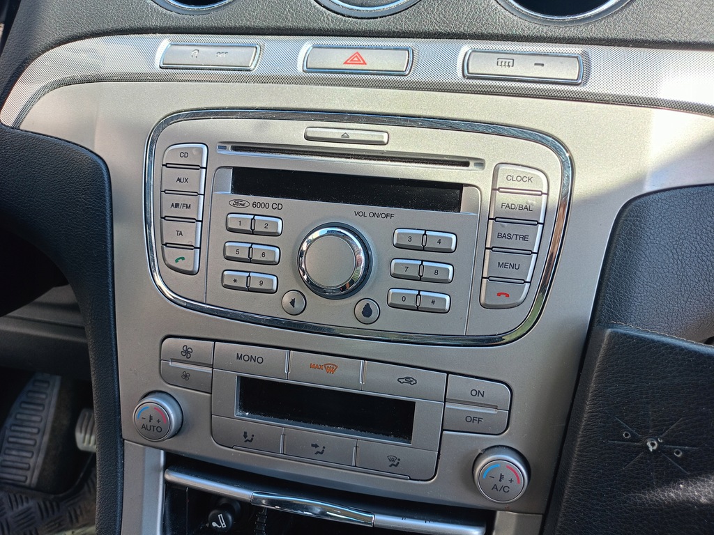 фото №1, Радіо 6000 cd ford s-max 06-10r.
