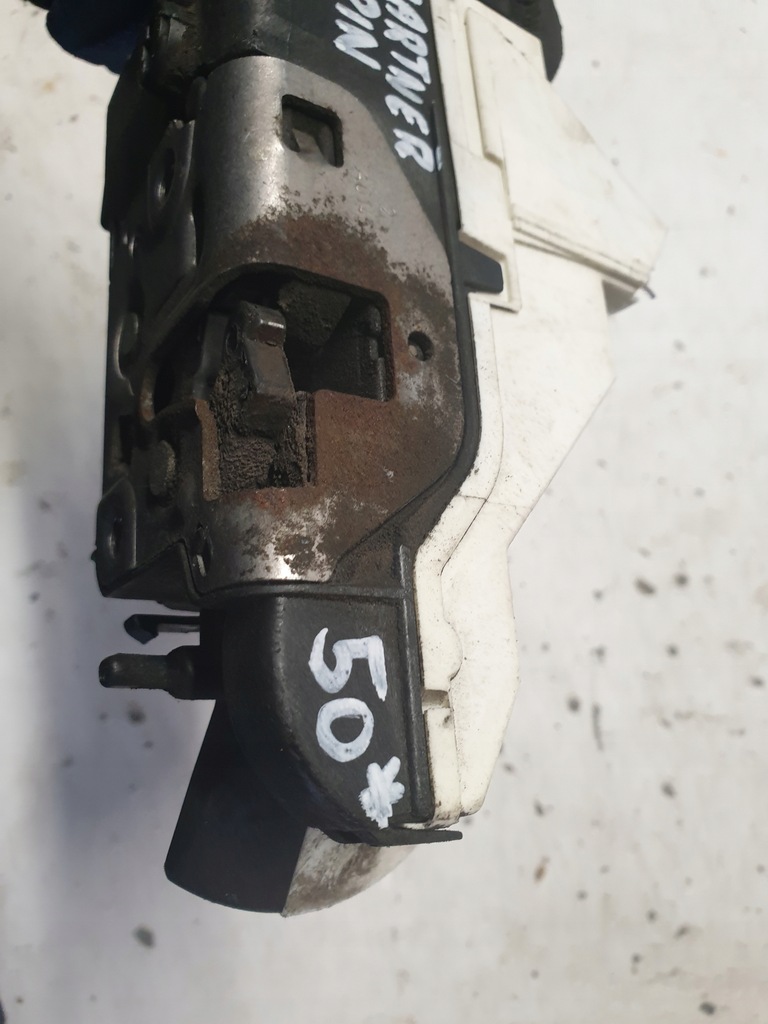 фото №6, Замок двері передній правий 6 pin peugeot partner