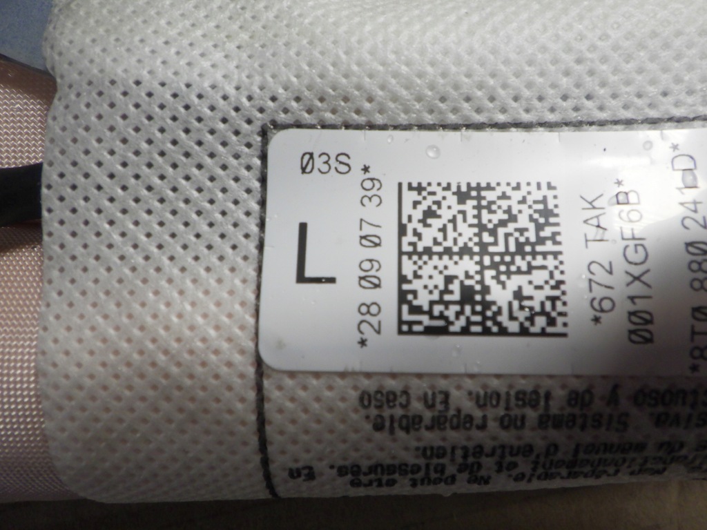 фото №4, A5 8t подушка сиденье левая перед coupe 8t0880241d