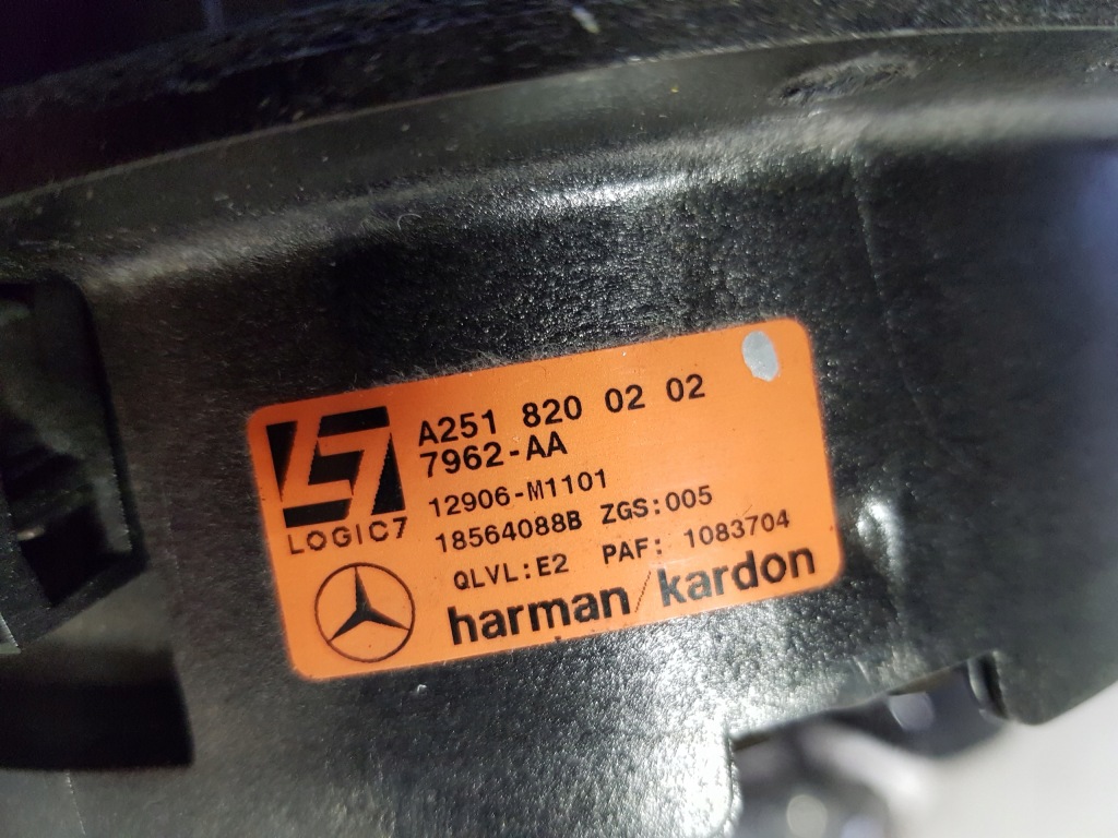 фото №4, Динамік harman kardon mercedes w251 logic 7