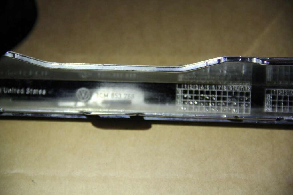 фото №6, Молдинг правая средняя решетка vw atlas lift хром 3cm853768 оригинал