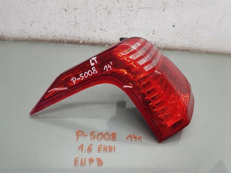 фото №1, Лампа левый задняя peugeot 5008 i