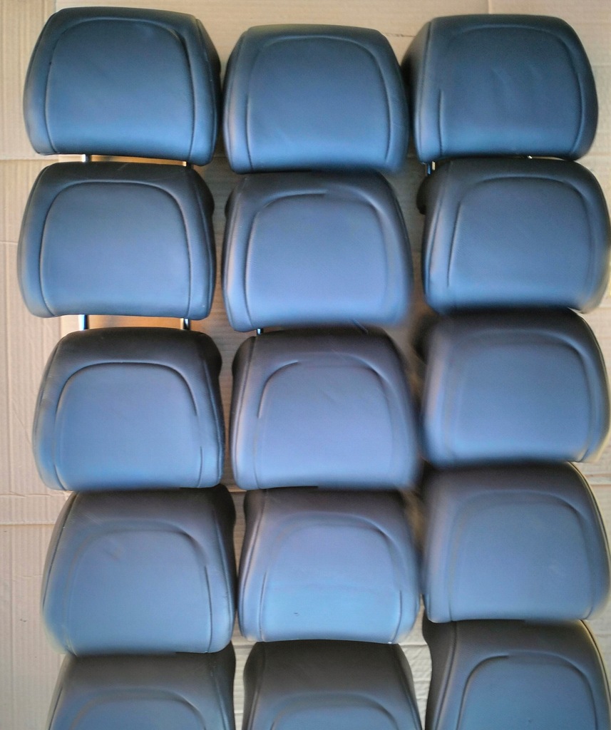 фото №10, Подголовник правый левый задняя czarna кожа citroen c5 iii x7