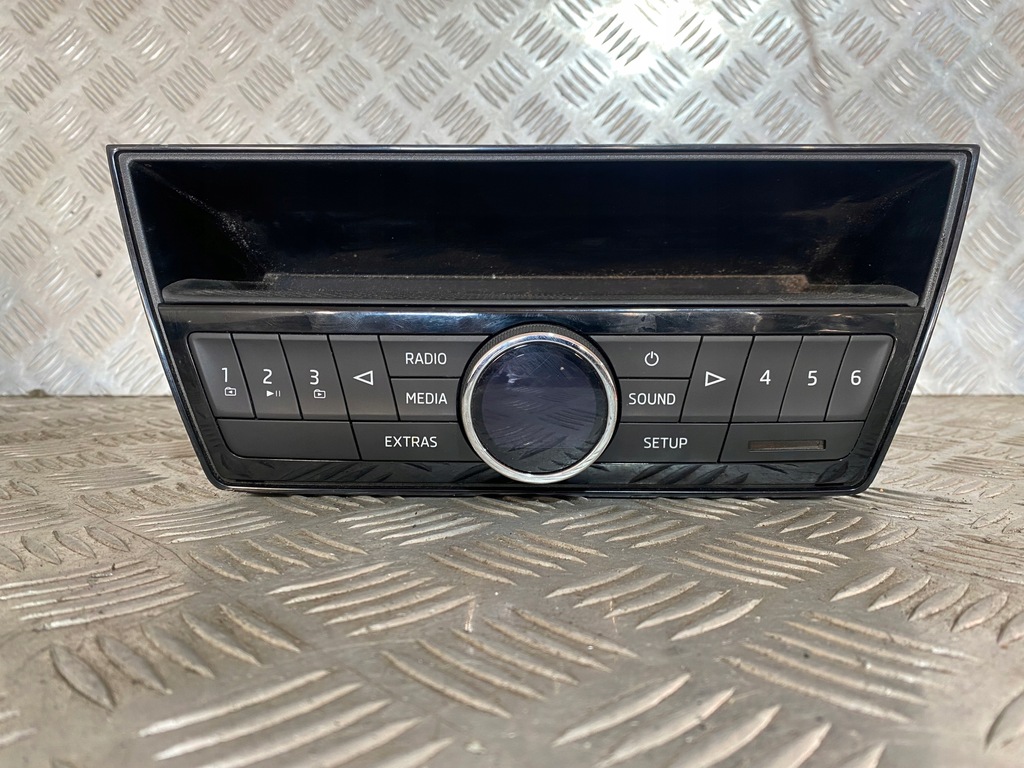 фото №1, Skoda fabia iii радіо 6v0035872d