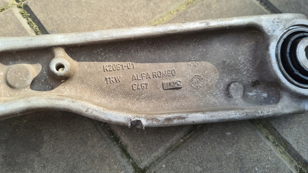 фото №9, Alfa romeo giulia q4 важіль передній лівий