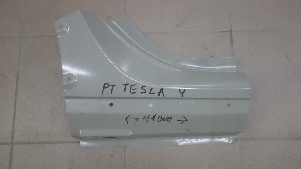 фото №1, Поріг задній правий tesla model y блок двигуна