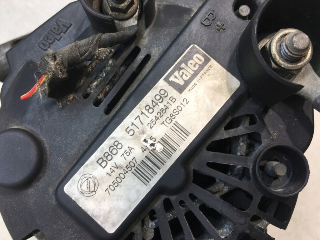 Генератор lancia ypsilon 2 1.3 jtd 51718499 2542841b в Україні