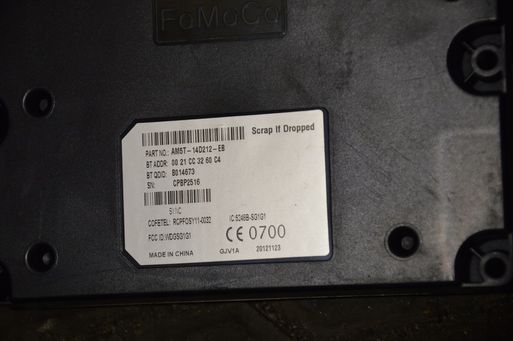 фото №2, Ford focus iii модуль bluetooth am5t14d212eb