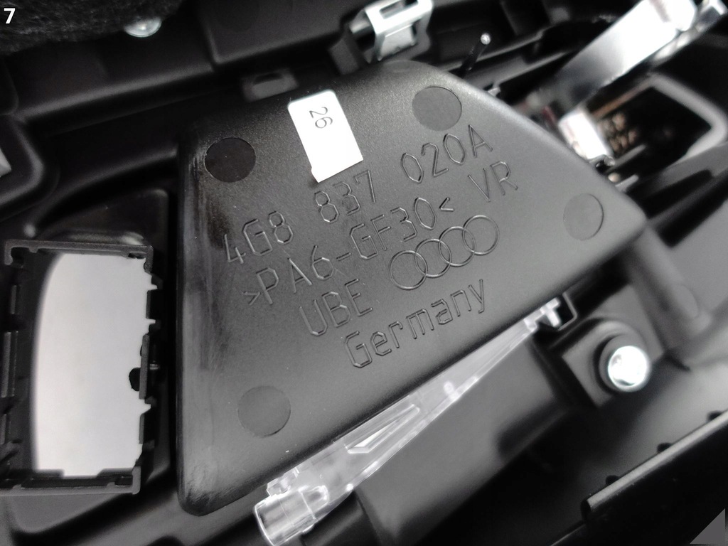 фото №8, Audi rs7 s7 a7 4g8 c7 14-18 обивка обшивка дверь правая перед exclusive