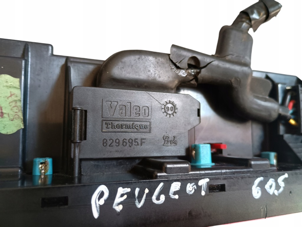 фото №6, Peugeot 605 3.0v6 citroen панель управление обдув кондиционера оригинальный номер 829695f