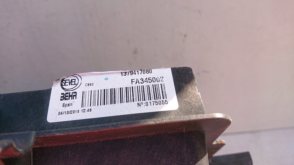 фото №6, Fiat ducato boxer jumper 06- корпус вентиляторы