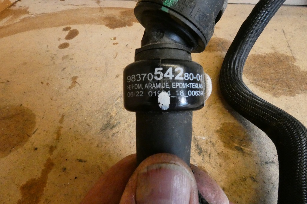 фото №10, Wąż труба peugeot 5008 ii 308 t10 9837054280