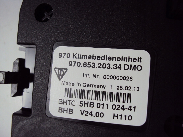 фото №11, Панель керування porsche panamera 970 2013 r