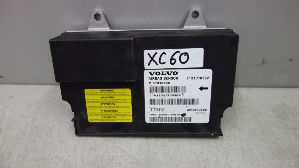 фото №1, Volvo xc60 датчик блок керування подушка безпеки 31318792