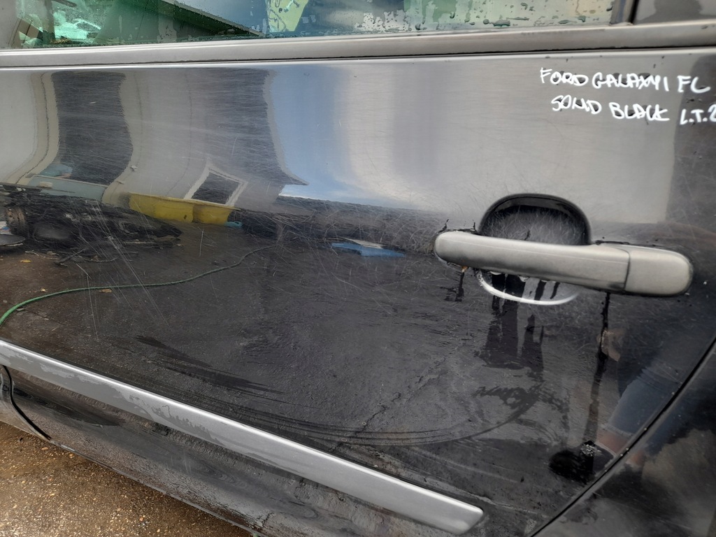 фото №6, Ford galaxy i fl дверь левый задняя левая solid black