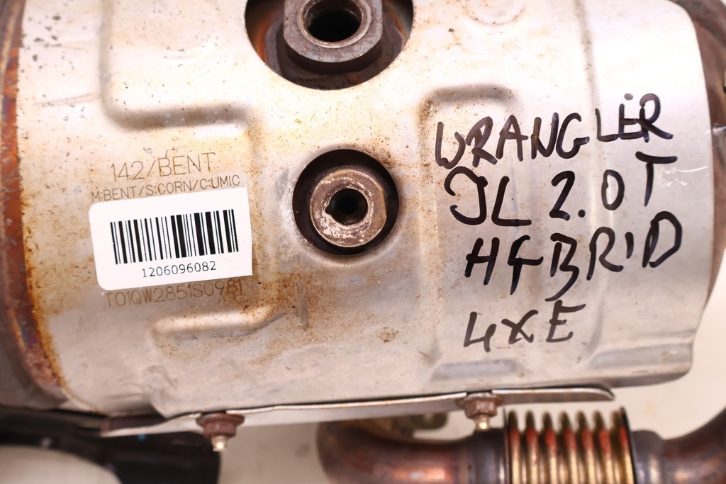 фото №9, Jeep wrangler jl 2.0 t hybrid 4xe 18- каталізатор