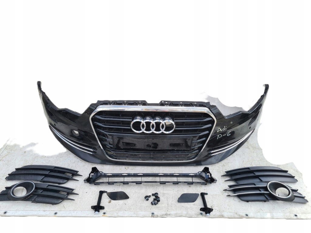 фото №1, Бампер перед kompletny audi a6 c7 lift 6xpdc