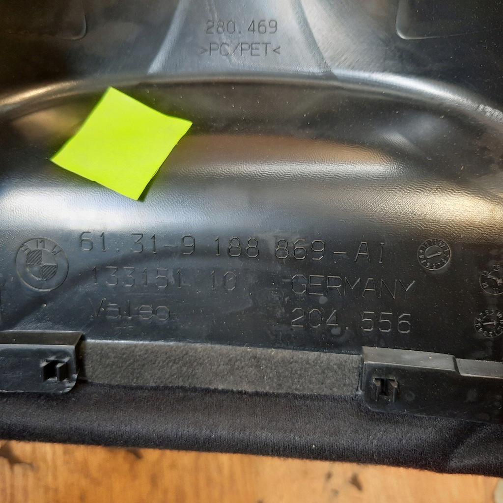 фото №9, Корпус защита колонки руля 9166950 bmw f10