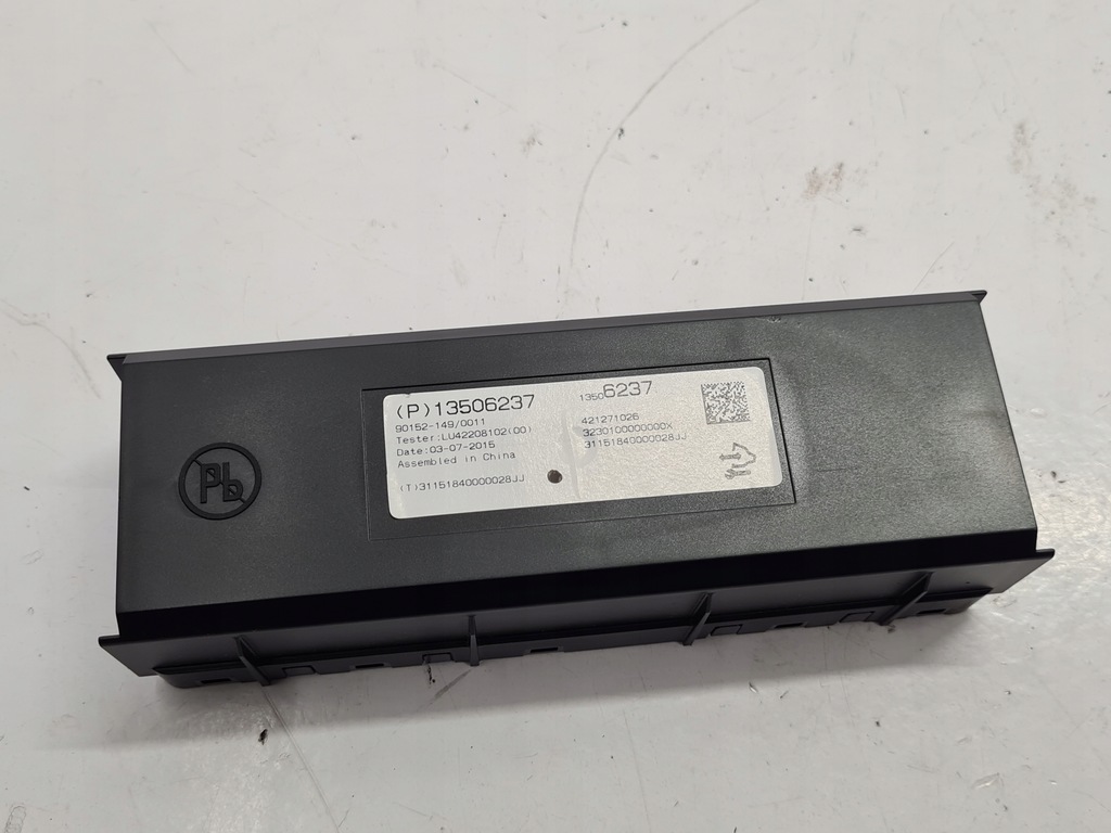 фото №1, Opel mokka модуль обдув 13506237