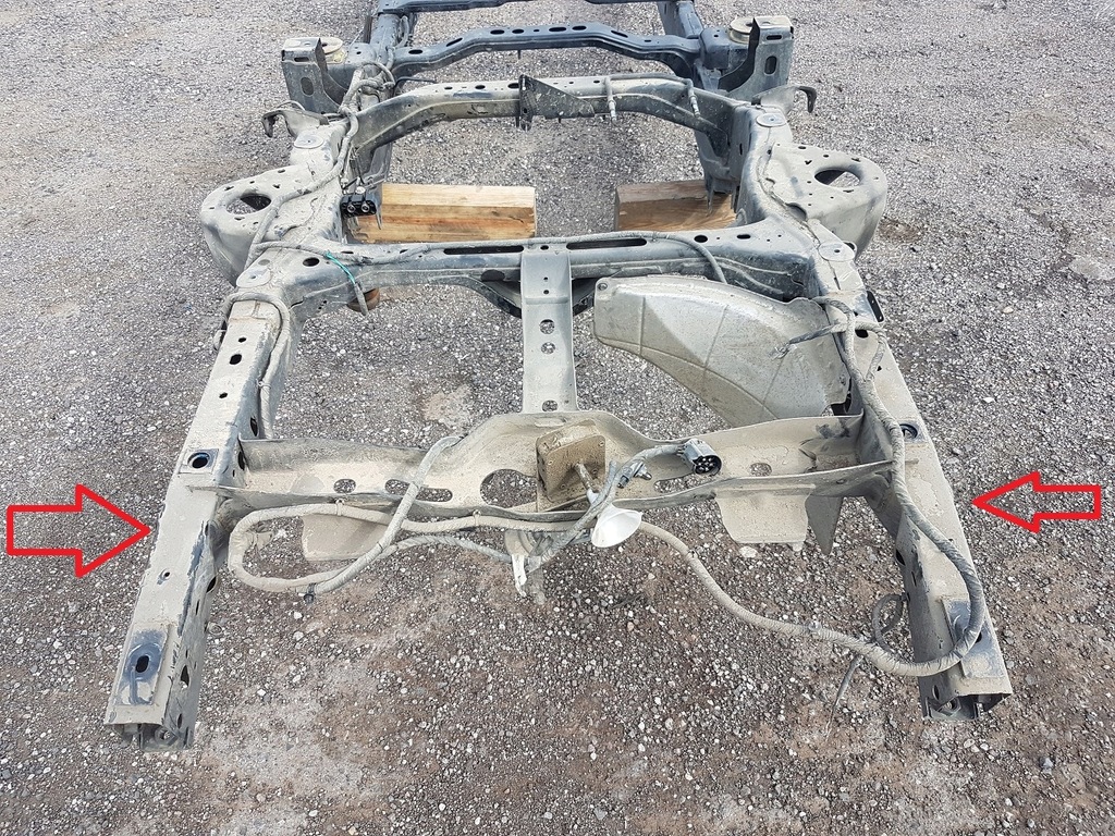 фото №11, Dodge ram 09-17 рама опорний 4x2 перед задня 5,7 hemi