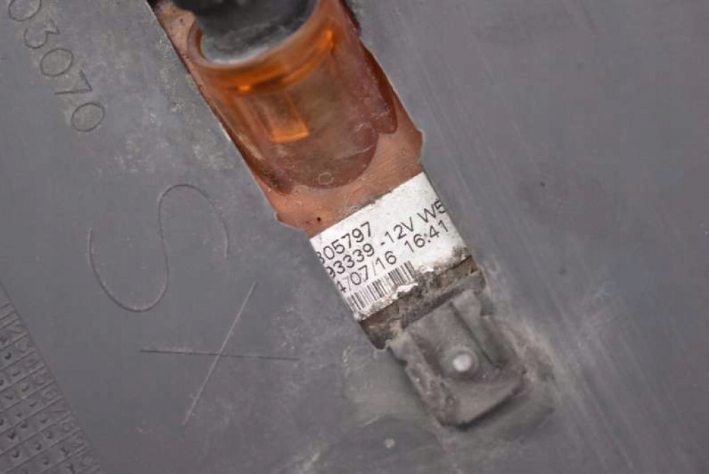 фото №12, Молдинг крыла левый задняя czarna 1308103070 fiat ducato 3 iii lift 16r