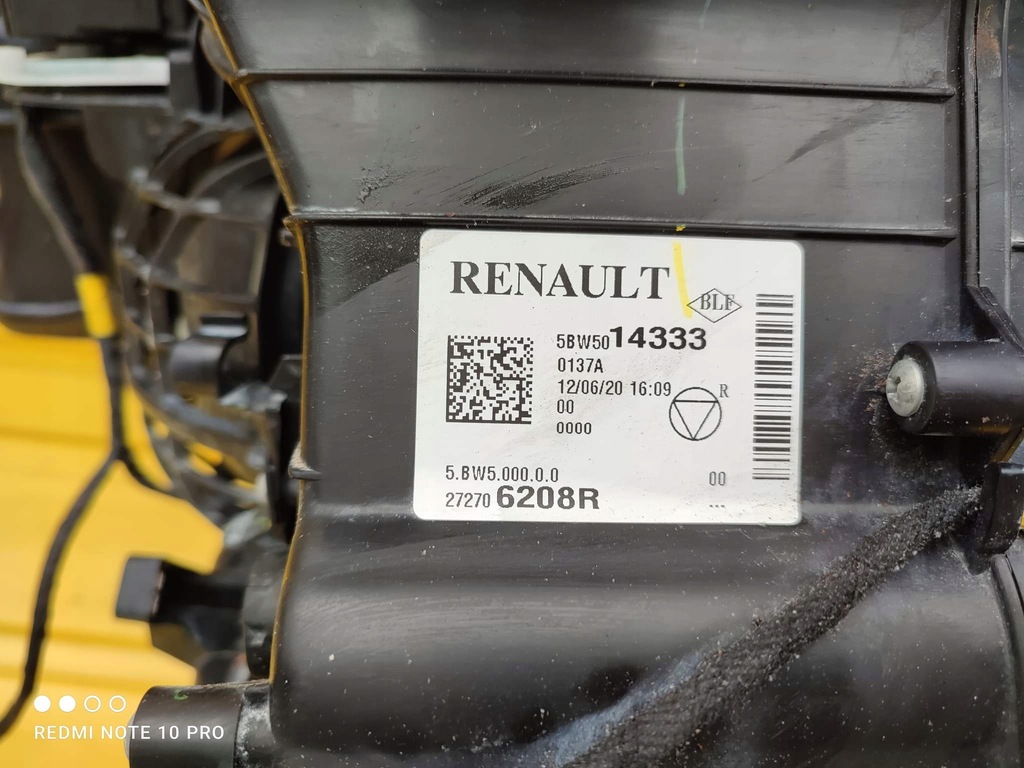 фото №5, Renault clio v отопитель воздуходувка eu.