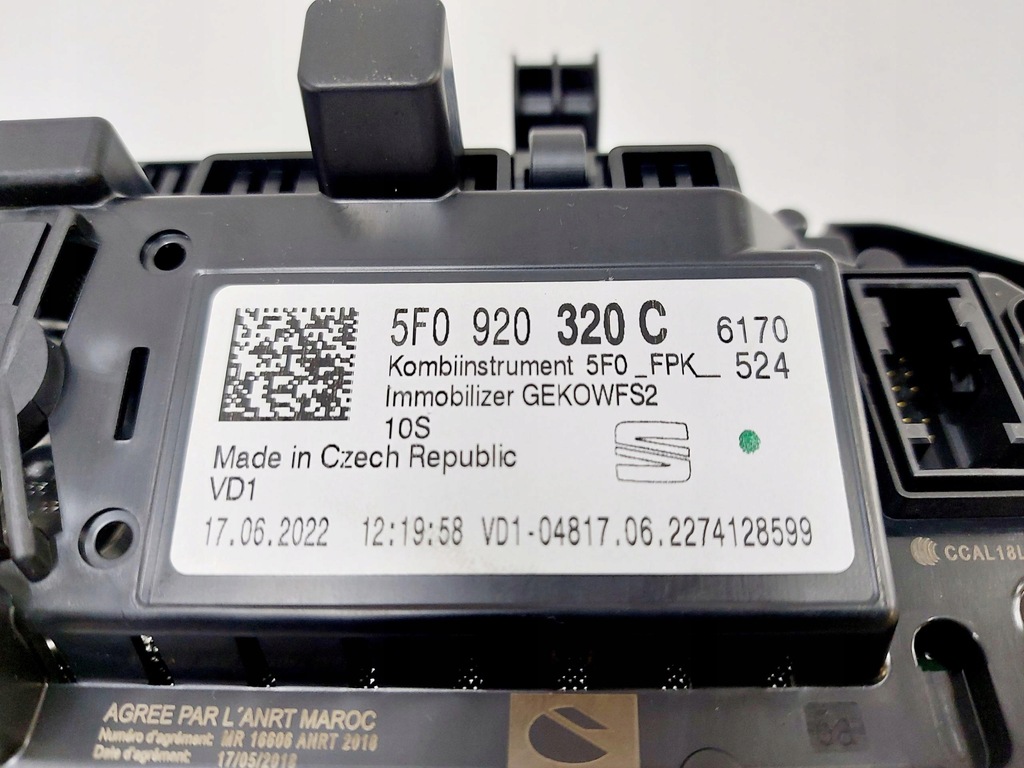 фото №7, Seat ateca lift 22r. leon arona счетчик приборная панель виртуальный 5f0920320c