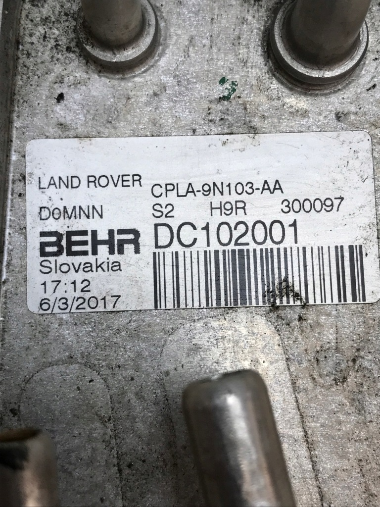 фото №3, Land rover range 3.0d 4x4 12-21 радиатор масла