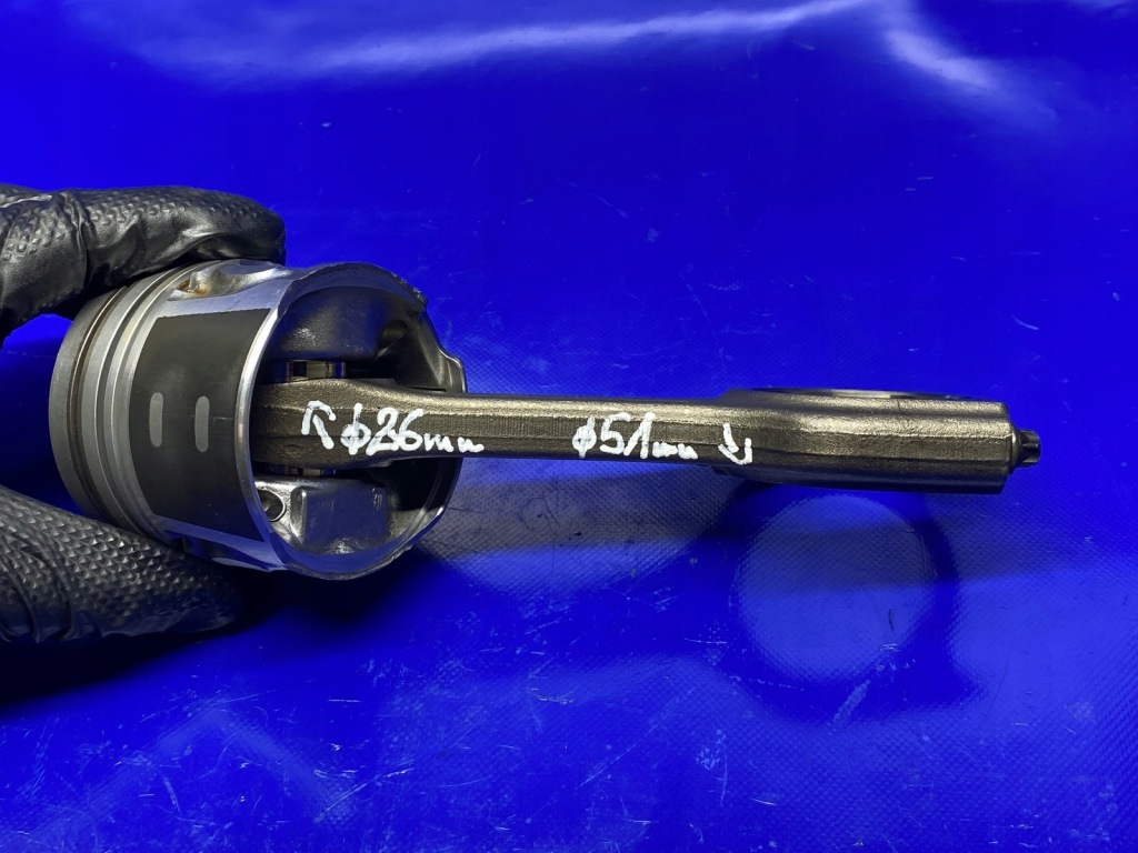 фото №11, Поршень шатун шату́н 75l101 partner ii 1.6 e-hdi 10jbee 9h06 26mm 51mm