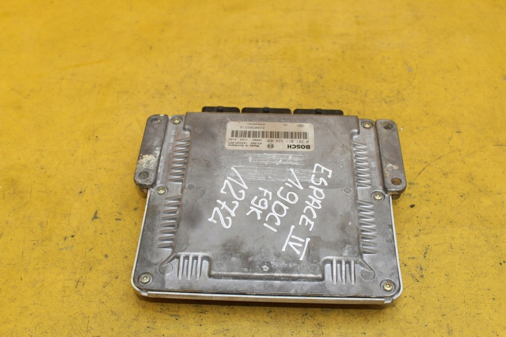 фото №3, Бортовой компьютер двигателя renault espace iv 8200309316