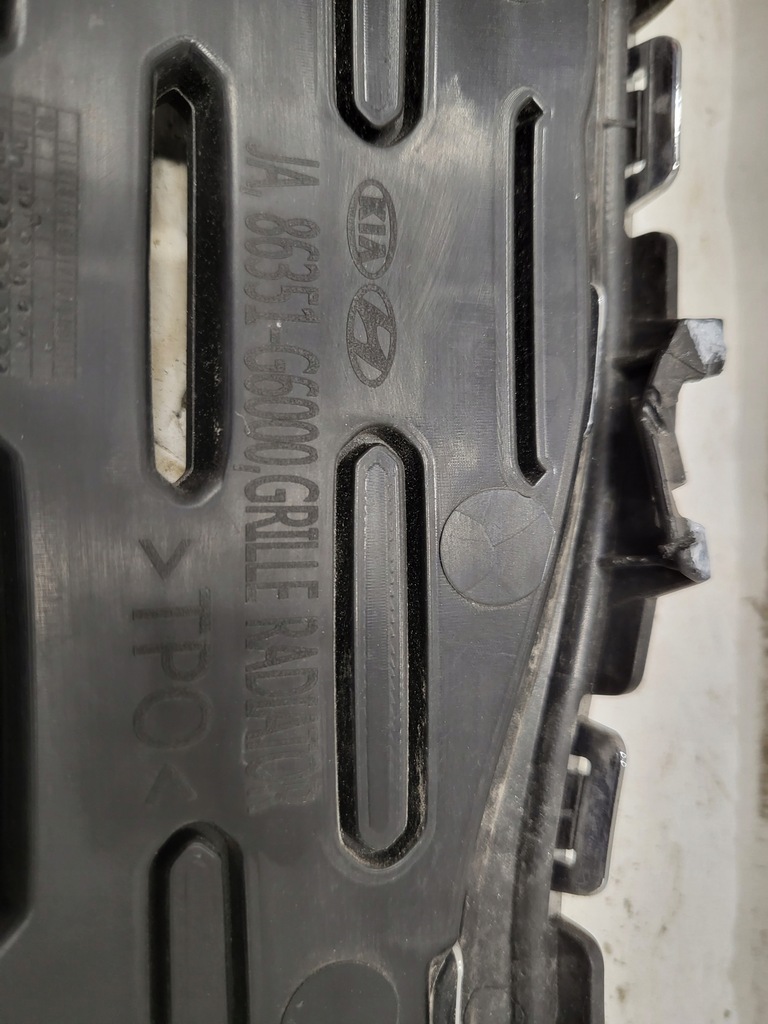 фото №9, Kia оригинальный номер 86351-g6000 решётка радиатора радиатора решётка радиатора