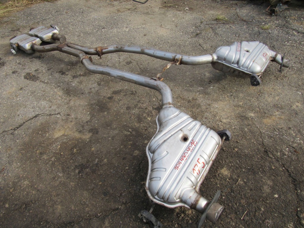 Kompletny система випускний mercedes-benz ml w164 164 a1644903916 Оригінал