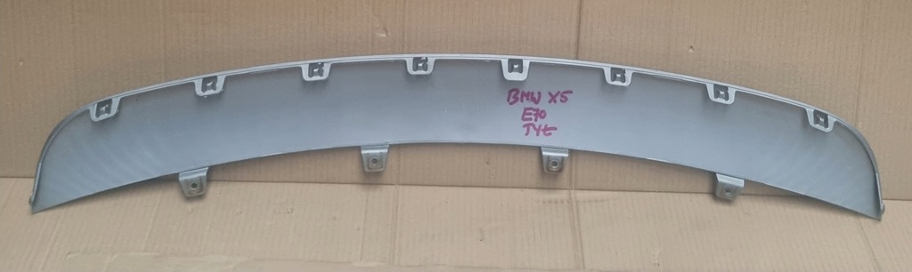 фото №10, Bmw x5 e70 e 70 накладка накладка спойлер бампера задняя 7222729