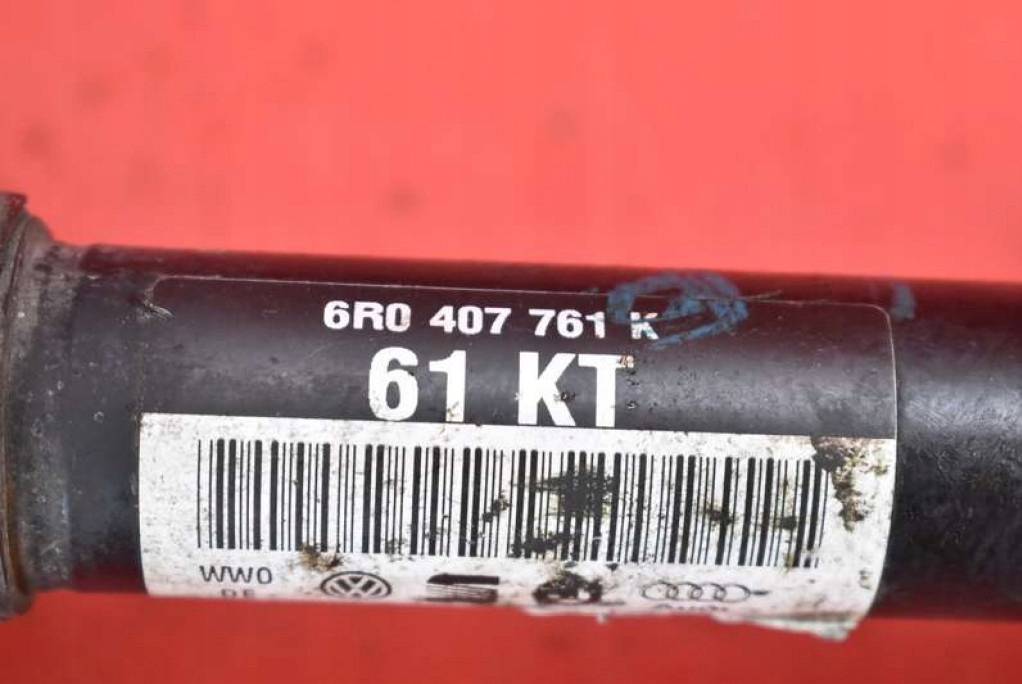 фото №7, Приводной вал левая перед механическая коробка передач 6r0407761k audi a1 8x 1.2 tfsi 86 km 10-14