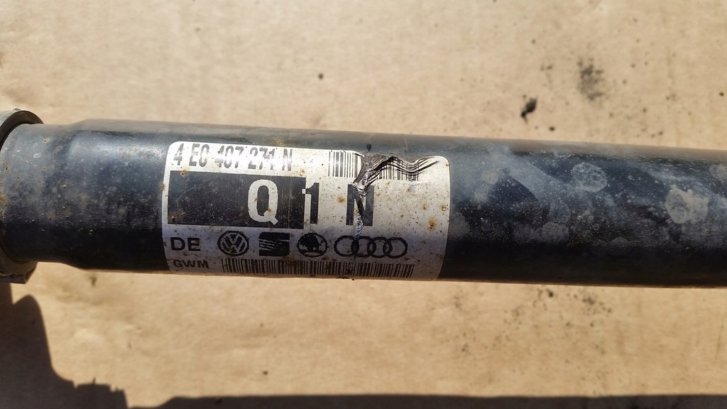 фото №6, Приводной вал audi a8 d3 q1n 4e0407272q